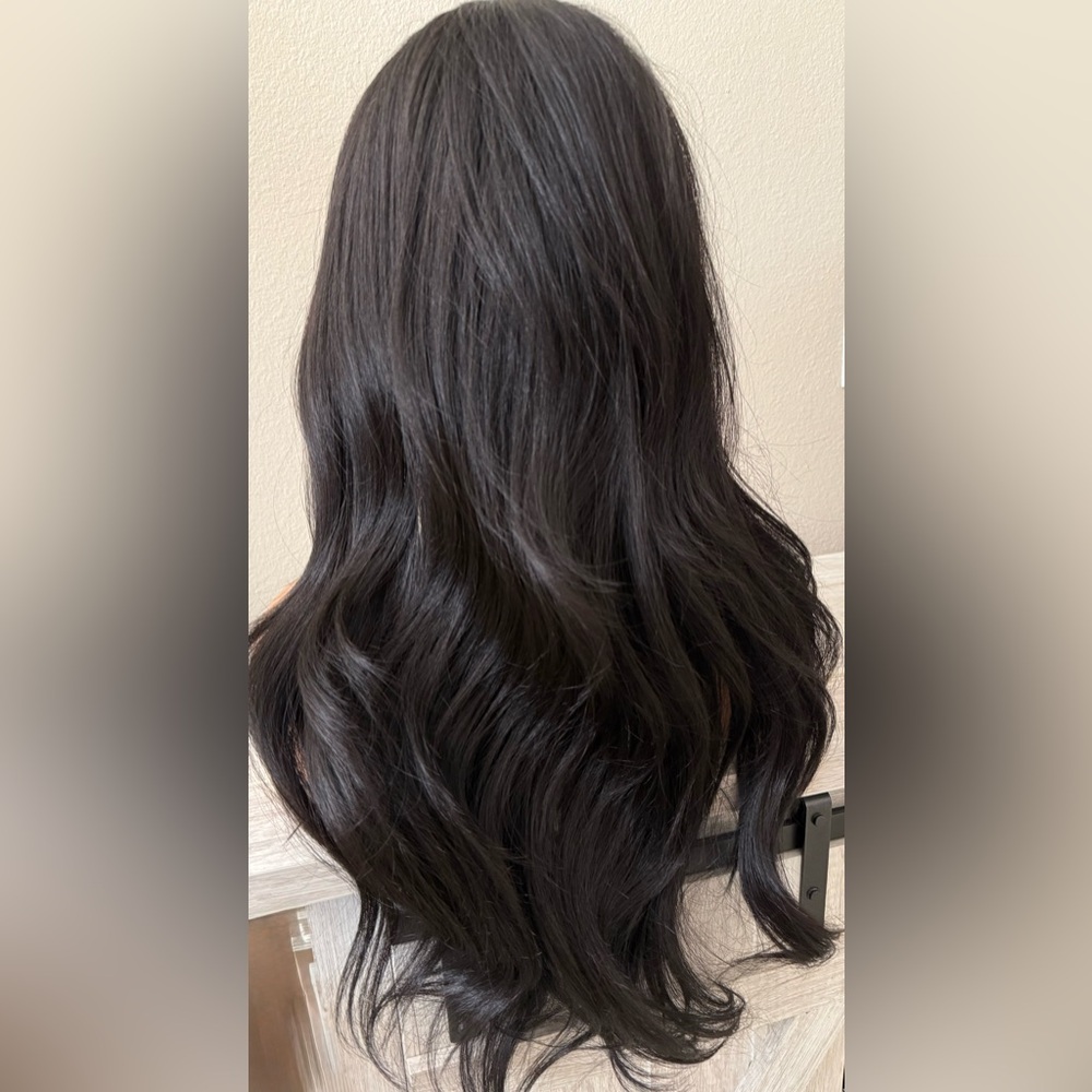 Dark brown U Part Long Wavy Women’s Hair Wig - 24 inch - Picture 14 of 14